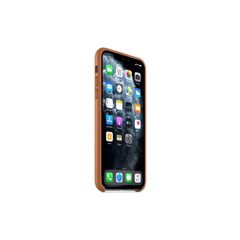 【アップルメーカー純正 スマホケース】Apple iPhone 11 Pro Max レザーケース MX0D2ZM/A ブラウン /新品未使用/特価商品/送料無料