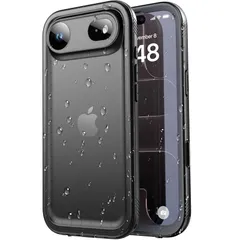 【新品】 SPORTLINK iPhone Air 用 防水ケース - いPhone Air ケース 完全防水 IP68規格防水等級 防雪 防塵 耐衝撃 360°全面保護 ワイヤレス充電 フェイスID 認証対応 カメラ調整ボタン 操作便利 超薄型 ストラッ 1