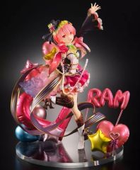[중고]피겨 램 아이돌 Ver [Re:제로부터 시작하는 이세계 생활] SHIBUYA SCRAMBLE FIGURE 1/7 PVC제 도장이 끝난 완제품 아베마 쇼핑 & eStream Store 한정