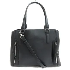 ミッシェルクラン MICHEL KLEIN ハンドバッグ ブラック ■GY99のサムネイル
