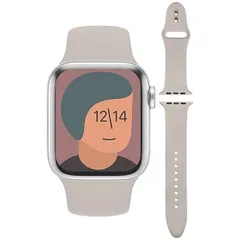 [AriRi] アップルウォッチ バンド シリコン ラバーバンド スポーツ くすみカラー 38mm 40mm 42mm 44mm 41mm 45mm 49mm アップルウォッチ 8 ultra se 7 6 5 4 3 2 1 全機種 全サイズ対応 (38