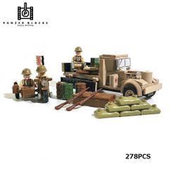 ESシリーズ 日本 日産180トラック ブロック戦車 278PCS