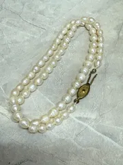 【アクセサリー】真珠ネックレス　レディース