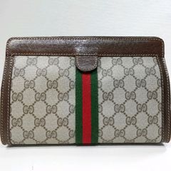 GUCCI グッチ シェリーライン GG柄 ロゴ クラッチ バッグ ポーチ