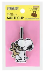 【新品】クリップ くま ダイカットキラキラクリップ PEANUTS Petit Collection 4 「PEANUTS(SNOOPY)」