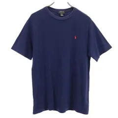 ポロラルフローレン ロゴ刺繍 半袖 Tシャツ XL(18-20） ネイビー系 POLO RALPH LAUREN キッズ 【中古】  【230517】 メール便可