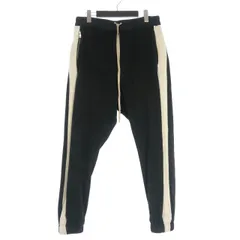 リックオウエンス Rick Owens サイドライン トラックパンツ イージーパンツ 48 ブラック 黒 RU19F4388-BA 国内正規のサムネイル