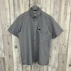 XLARGE エクストララージ 半袖 ボタンダウン ドレス チェック シャツ S