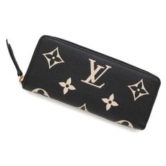 ルイヴィトン 長財布 モノグラム・アンプラント ポルトフォイユ・クレマンス M82338 LOUIS VUITTON 黒 ブラックのサムネイル