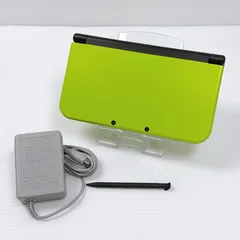 極美品 new ニンテンドー 3DSLL 上画面IPS液晶 ライムブラック 動作確認済み 遊べるセット 3dsll ds 3DS LL 任天堂
