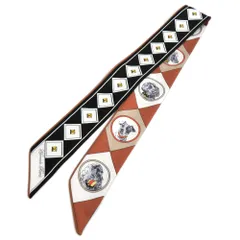 【美品！早い者勝ち！】HERMES　ツイリー 首輪と犬 モノトーン 楽天市場】≪新品≫エルメス ツイリー 「colliers et chiens