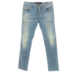 極美品】ヤコブコーエン　デニムパンツ　NICK　ストレッチ　ロゴ刺繍　33サイズ 新品未使用】JACOB COHEN ヤコブコーエン 国内正規品 NICK（旧