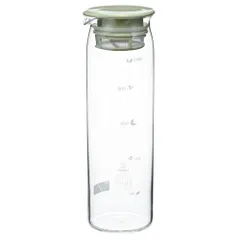 【数量限定】冷水筒 熱湯・食洗器OK 日本製 耐熱ガラス製 スモーキーグリーン MD-10-SG 実用容量1000ml HARIO(ハリオ)水出し茶ポットのサムネイル