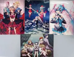 【中古】クリアファイル 集合(ソファ/カレンダー表紙イラスト：鈴ノ助) クリアファイル＆カレンダーセット ｢グッスマくじ 初音ミク 2012 Winter Ver.｣ E賞