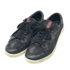 PRADA SPORT プラダ スポーツ  スニーカー カモフラ ブラック系 7 メンズ [240101468738]