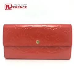 LOUIS VUITTON ヴェルニ 二つ折り財布 M93634 TH3098 W19×H10cm 箱
