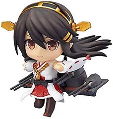 【中古】(未使用･未開封品)ねんどろいど 艦隊これくしょん -艦これ- 榛名 ノンスケール ABS&ATBC-PVC製 塗装済み可動フィギュア