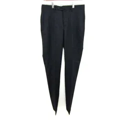 ダーバン パンツ ボトムス スラックス ウール 日本製 メンズ 73サイズ ネイビー Durban 【中古】のサムネイル