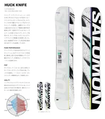 SALOMON HUCK KNIFE PRO 155 ビンディング、ケースセット SALOMON HUCK KNIFE PRO 155 ビンディング、ケースセット