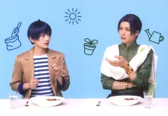 【中古】生写真(男性) 定本楓馬(月岡紬)・輝馬(ガイ)/横型・キャラクターショット/「MANKAI STAGE『A3!』ACT2! ～WINTER 2024～」ランダムブロマイド 冬組2ショット