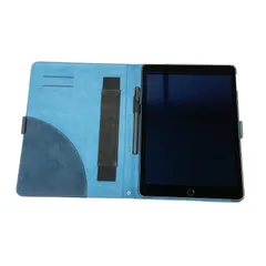 AT-250 Apple iPad A1566 シルバー ケース ブルー