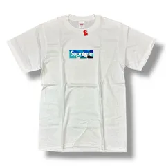 未使用品 Supreme × Emilio Pucci 21SS Box Logo Tee ボックスロゴTシャツ 半袖カットソー クルーネック シュプリーム エミリオ・プッチ コラボ ホワイト S 86388A7