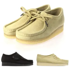 クラークス Clarks ワラビー Wallabee レディース スエード レザー 天然革 スエードクレープソール メイプル ブラック 26155522 26155545