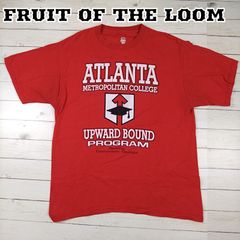 FRUIT OF THE LOOM アトランタメトロポリタン大学  Tシャツ レッド Lサイズ