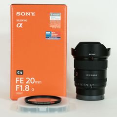 [美品｜フィルター付] SONY FE 20mm F1.8 G SEL20F18G / ソニーEマウント / フルサイズ