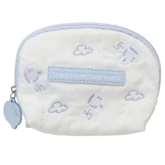 【メール便】スヌーピー ミニポーチ ティッシュポーチ ぬいぐるみ WH ピーナッツ マリモクラフト ポケットティッシュケース キャラクター グッズ 