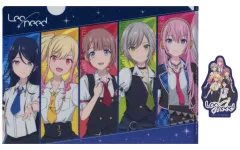 【中古】クリアファイル Leo/need A4クリアファイル＆ステッカーセット 「セガ ラッキーくじ 劇場版プロジェクトセカイ 壊れたセカイと歌えないミク」 D賞