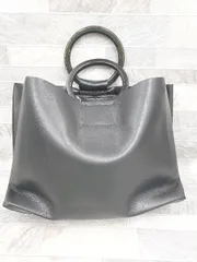 ◇ Θ SLOBE IENA AFFRANCHIE ハンド　トート　バッグ ブラック レディース P  【1407260041962】