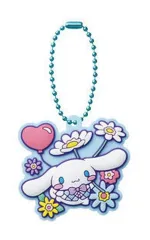 【中古】食玩 キーホルダー シナモロール 「サンリオキャラクターズ ぷっくりラバマスグミ5」