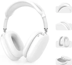 【在庫処分】AHASTYLE AirPods Maxヘッドホン用シリコンケースカバー [4 in 1] 傷防止イヤーパッドカバー/イヤーカップカバー/ヘッドバンドパッド/ヘッドバンドカバー Airpods Max用アクセサリー Apple AirPod