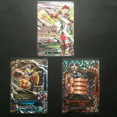 ガンバライジング  CP & SR  仮面ライダーバロン & ナックル　3枚セット