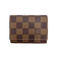【真贋判定済】LOUIS VUITTON ルイヴィトン ダミエ アンヴェロップ カルト ドゥ ヴィジット N62920 ダミエ ウォレット B0503B3DT3