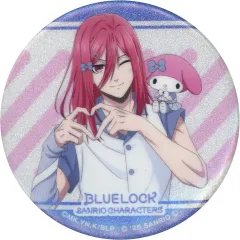 【中古】バッジ・ピンズ 千切豹馬×マイメロディ 「ブルーロック×サンリオキャラクターズ PremiumShop 第2弾 グリッター缶バッジ」