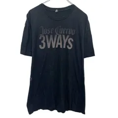 プリントTシャツ XL ブラック プルオーバー ビッグサイズ バックプリント ビックプリント シンプル 古着卸 アメリカ仕入 a704-5127