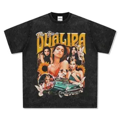 Dua Lipa】'Future Nostalgia Tee' (ブラック) デュア・リパ
