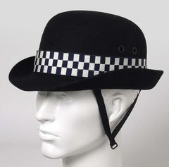 【スペシャル特価】イギリス警察 POLICE ブラック シティポリスハット USED M86Uのサムネイル