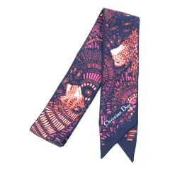 クリスチャンディオール】大判 ストール ショール タッセル柄