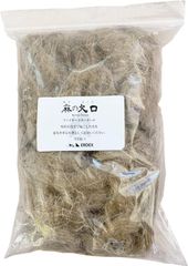 麻の火口 100g 大容量 着火剤 焚き火やBBQに 麻の繊維