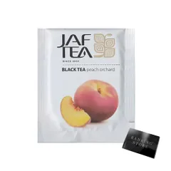 JAF TEA ホワイトシリーズ 50個セット 紅茶 ティーバッグ ティーパック フレーバーティー かわいい 美味しい おしゃれ 個包装 ランキングストアオリジナルティッシュ付き (ピーチオーチャード) [ピーチオーチャード]のサムネイル