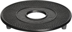 【数量限定】Iwachu 釜敷 丸アラレ 岩鋳 大 黒 13.5cm 南部鉄器 17002