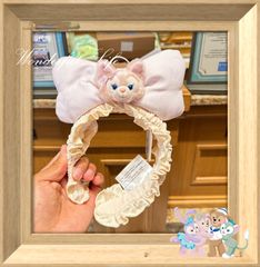【即納在庫】ディズニー   上海ディズニー公式グッズ   Wonderful Life shop 海外限定  上海ディズニーランド  フローラルファンタジー ぬいぐるみ  リーナベル  ぬいぐるみ カチューシャ  ダッフィー＆フレンズ