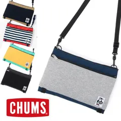 チャムス バッグ ショルダーバッグ CHUMS ツーネックドショルダースウェットナイロン CH60-3610 メンズ レディース サコッシュ サコッシェ アウトドア キャンプ 旅行
