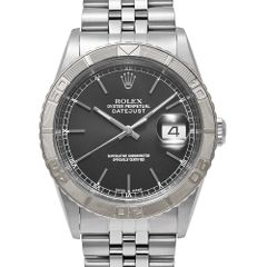 ROLEX デイトジャスト サンダーバード Y番 箱保証書付き Ref.16264 ブラック 中古品 メンズ 腕時計
