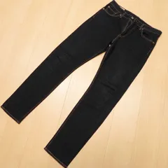 -752★ 濃紺 Levi's Premium リーバイス プレミアム 510 ビッグE SKINNY スキニー デニムパンツ Ｗ33 L32 ストレッチ ジーンズ