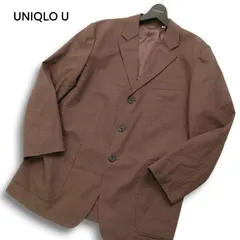 UNIQLO U ユニクロ ユー ルメール 春夏 背抜き★ 麻 リネン混 リラックスフィット テーラード ジャケット Sz.S メンズ