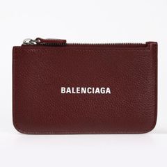 バレンシアガ カードケース BALENCIAGA キャッシュ 637130-1IZI3-6091 ワインレッド